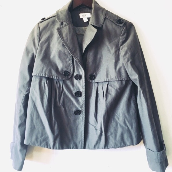 LOFT Jackets & Blazers - • cute grey LOFT jacket •